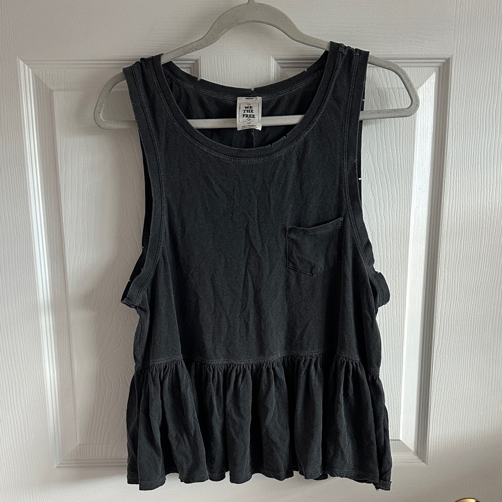 Free People We the Free gray tank top